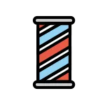 Barber Pole SVG Icon